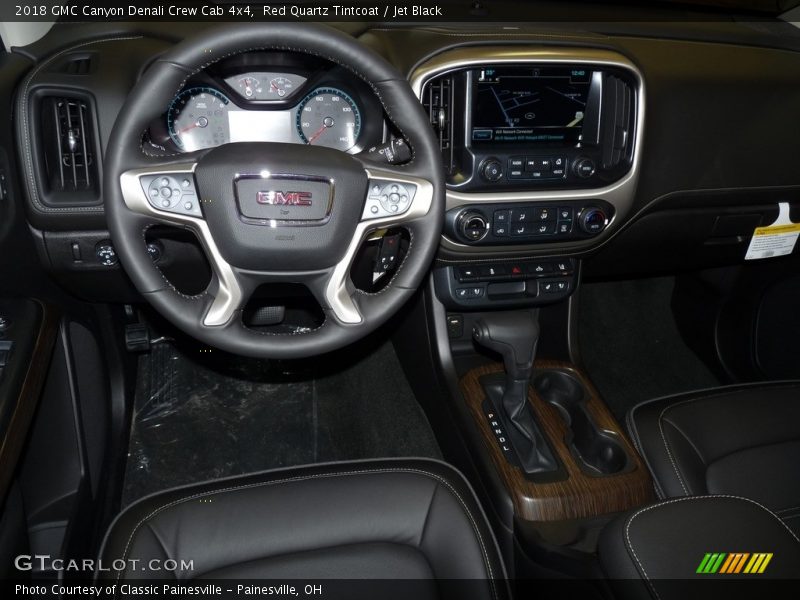 Red Quartz Tintcoat / Jet Black 2018 GMC Canyon Denali Crew Cab 4x4
