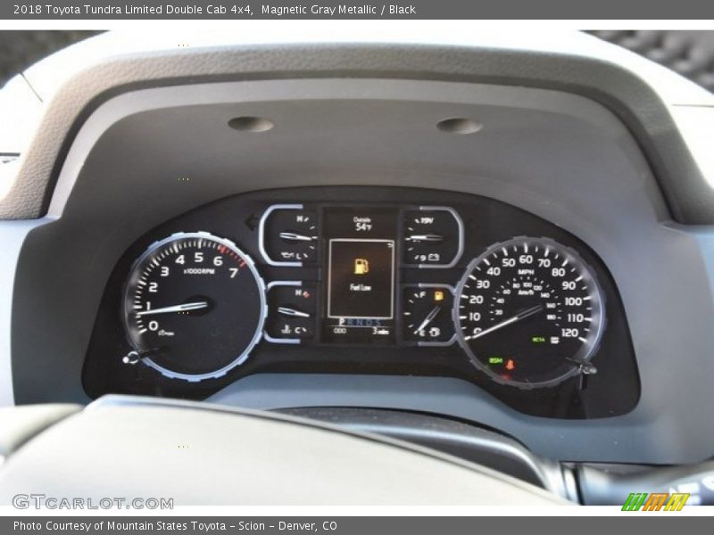Magnetic Gray Metallic / Black 2018 Toyota Tundra Limited Double Cab 4x4