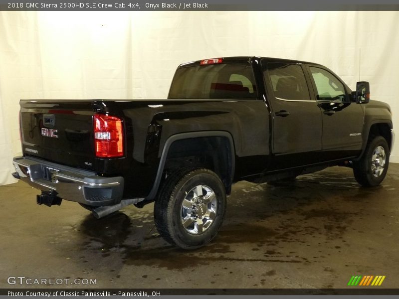 Onyx Black / Jet Black 2018 GMC Sierra 2500HD SLE Crew Cab 4x4
