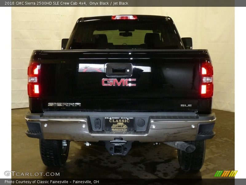 Onyx Black / Jet Black 2018 GMC Sierra 2500HD SLE Crew Cab 4x4