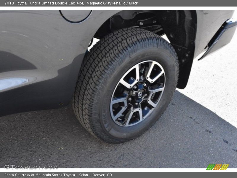 Magnetic Gray Metallic / Black 2018 Toyota Tundra Limited Double Cab 4x4