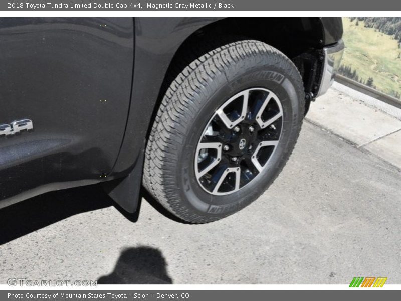Magnetic Gray Metallic / Black 2018 Toyota Tundra Limited Double Cab 4x4