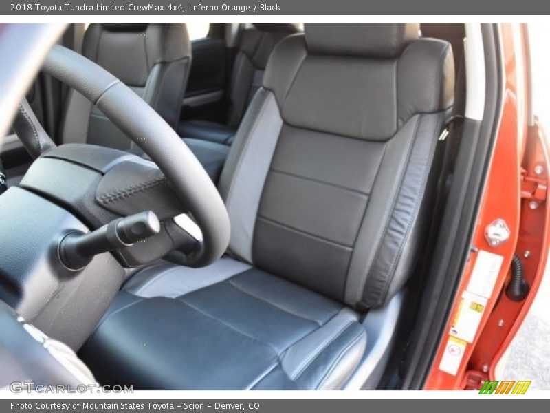 Inferno Orange / Black 2018 Toyota Tundra Limited CrewMax 4x4