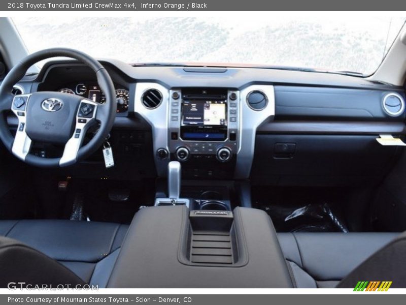 Inferno Orange / Black 2018 Toyota Tundra Limited CrewMax 4x4