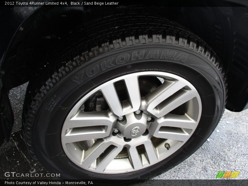 Black / Sand Beige Leather 2012 Toyota 4Runner Limited 4x4