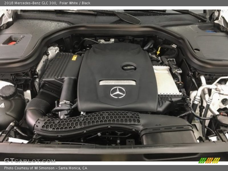 Polar White / Black 2018 Mercedes-Benz GLC 300