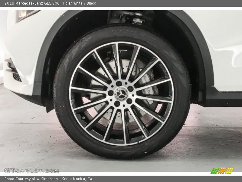 Polar White / Black 2018 Mercedes-Benz GLC 300