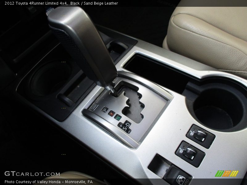 Black / Sand Beige Leather 2012 Toyota 4Runner Limited 4x4