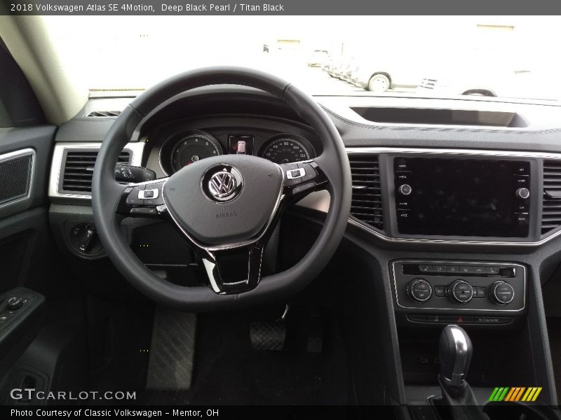 Dashboard of 2018 Atlas SE 4Motion