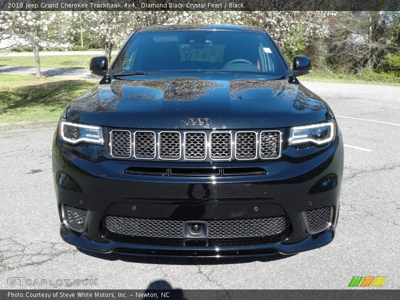 Diamond Black Crystal Pearl / Black 2018 Jeep Grand Cherokee Trackhawk 4x4