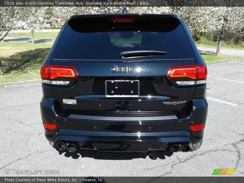 Diamond Black Crystal Pearl / Black 2018 Jeep Grand Cherokee Trackhawk 4x4