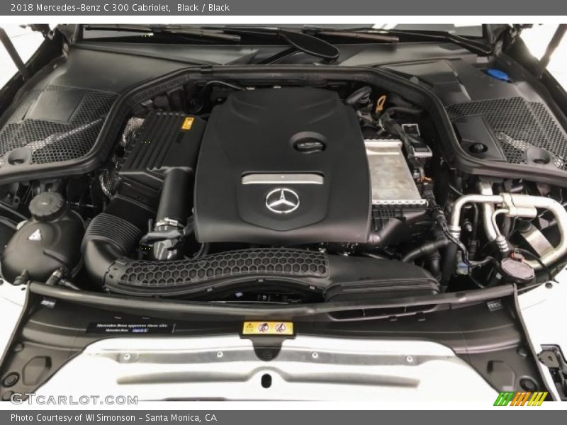 Black / Black 2018 Mercedes-Benz C 300 Cabriolet