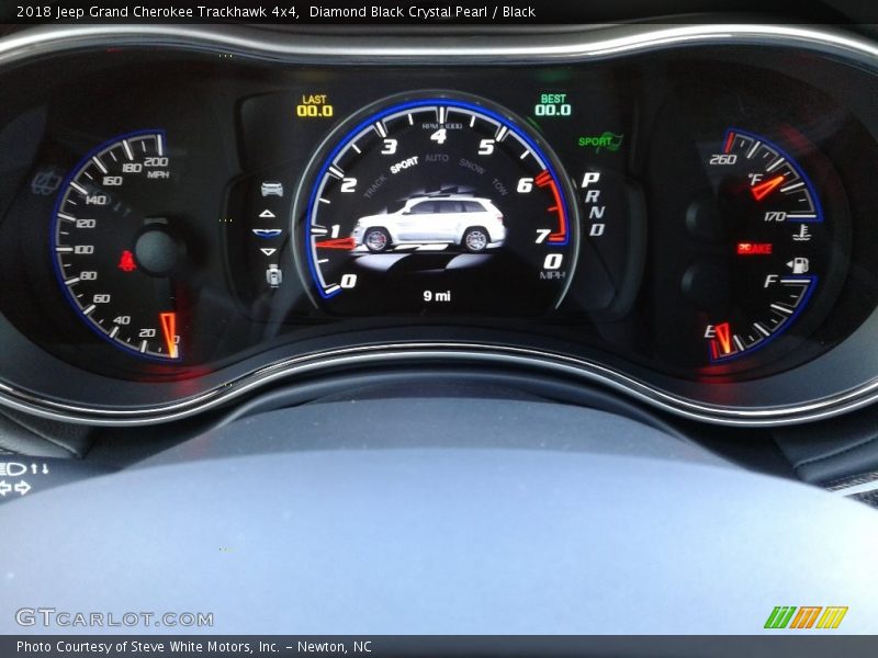  2018 Grand Cherokee Trackhawk 4x4 Trackhawk 4x4 Gauges