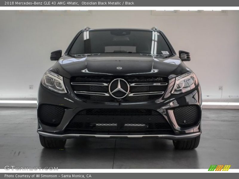 Obsidian Black Metallic / Black 2018 Mercedes-Benz GLE 43 AMG 4Matic