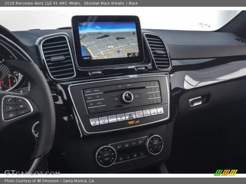 Controls of 2018 GLE 43 AMG 4Matic