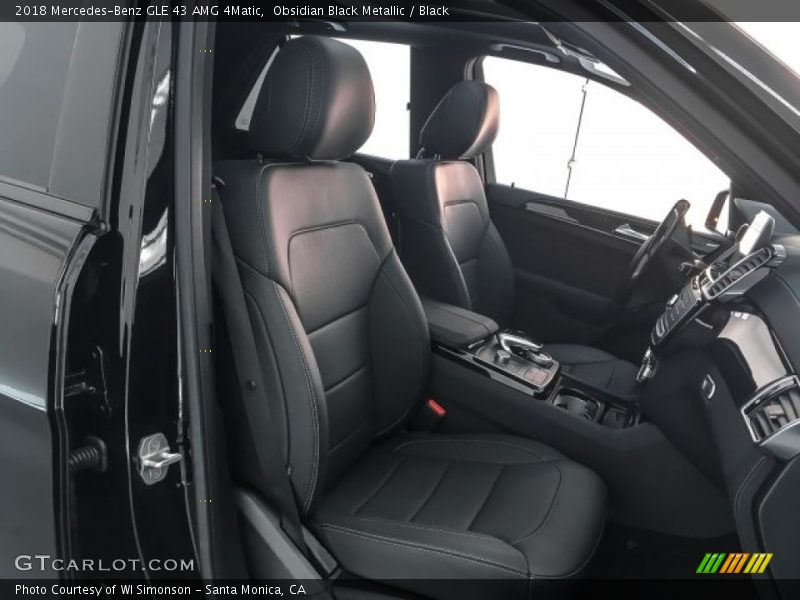 Obsidian Black Metallic / Black 2018 Mercedes-Benz GLE 43 AMG 4Matic