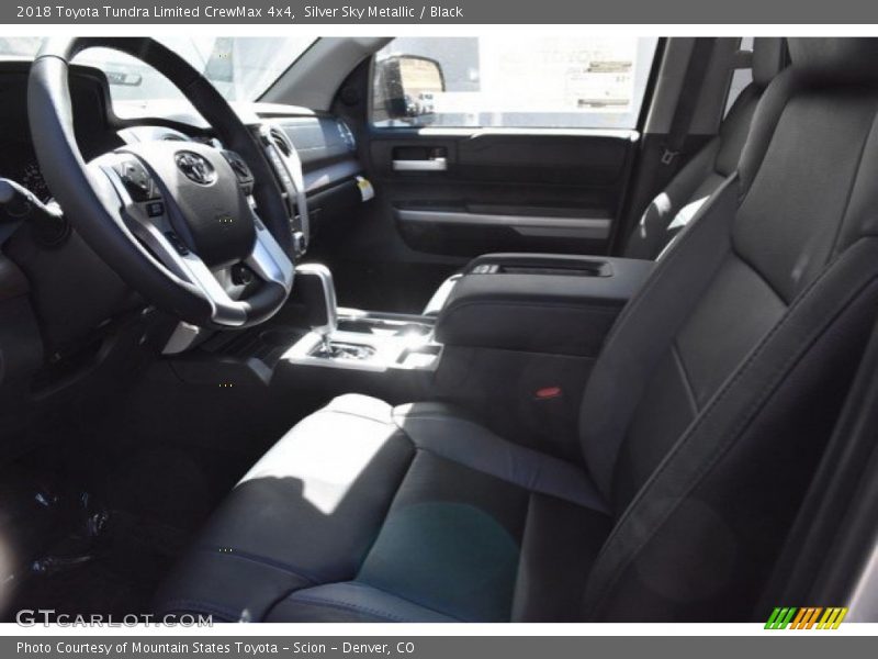 Silver Sky Metallic / Black 2018 Toyota Tundra Limited CrewMax 4x4