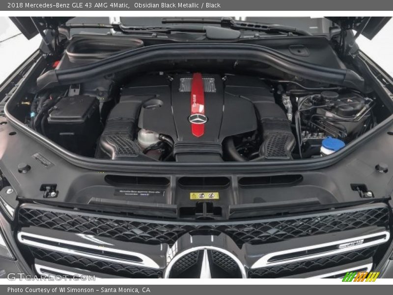  2018 GLE 43 AMG 4Matic Engine - 3.0 Liter AMG DI biturbo DOHC 24-Valve VVT V6