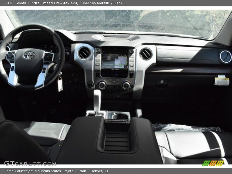 Silver Sky Metallic / Black 2018 Toyota Tundra Limited CrewMax 4x4
