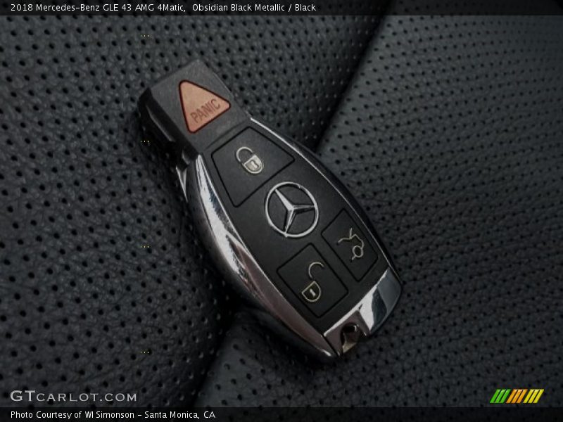 Keys of 2018 GLE 43 AMG 4Matic