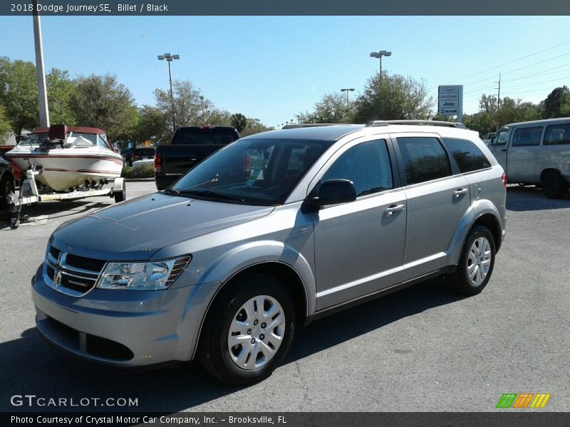 Billet / Black 2018 Dodge Journey SE