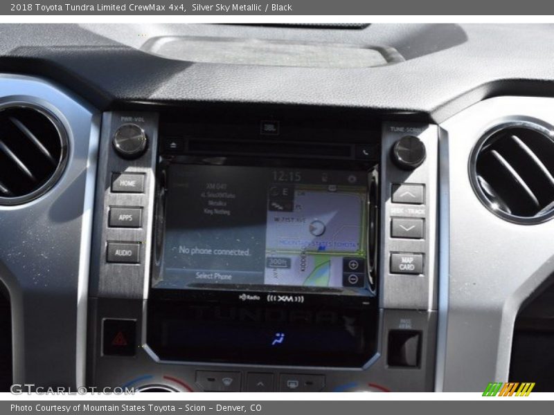 Silver Sky Metallic / Black 2018 Toyota Tundra Limited CrewMax 4x4