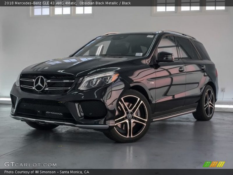 Obsidian Black Metallic / Black 2018 Mercedes-Benz GLE 43 AMG 4Matic