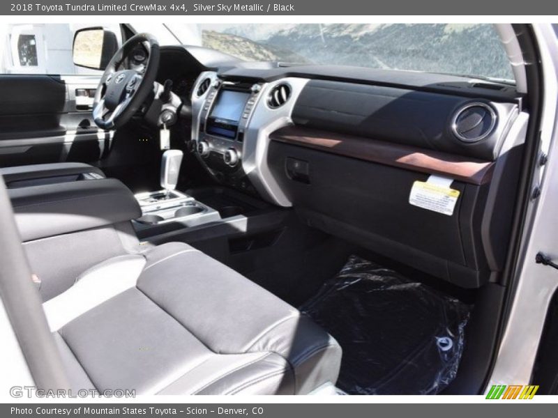 Silver Sky Metallic / Black 2018 Toyota Tundra Limited CrewMax 4x4