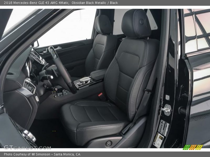 Obsidian Black Metallic / Black 2018 Mercedes-Benz GLE 43 AMG 4Matic