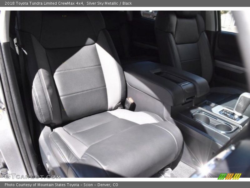 Silver Sky Metallic / Black 2018 Toyota Tundra Limited CrewMax 4x4