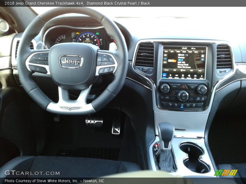 Dashboard of 2018 Grand Cherokee Trackhawk 4x4