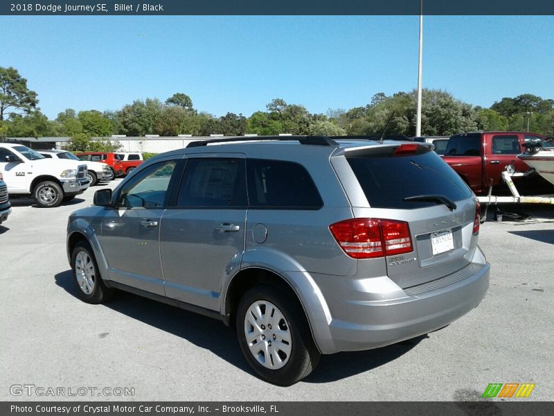 Billet / Black 2018 Dodge Journey SE