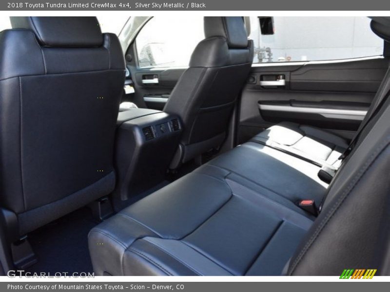 Silver Sky Metallic / Black 2018 Toyota Tundra Limited CrewMax 4x4