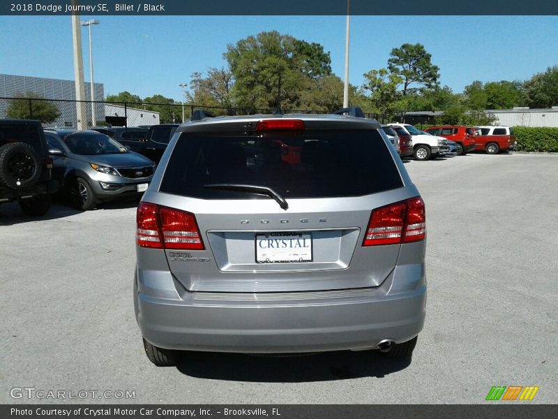 Billet / Black 2018 Dodge Journey SE