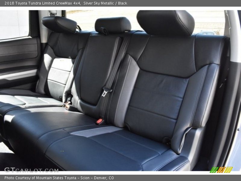 Silver Sky Metallic / Black 2018 Toyota Tundra Limited CrewMax 4x4