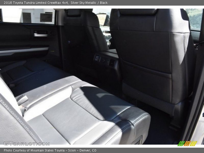 Silver Sky Metallic / Black 2018 Toyota Tundra Limited CrewMax 4x4