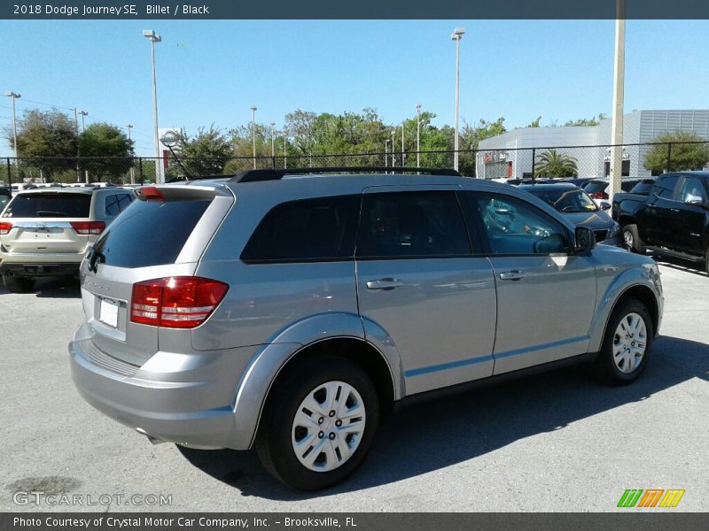 Billet / Black 2018 Dodge Journey SE