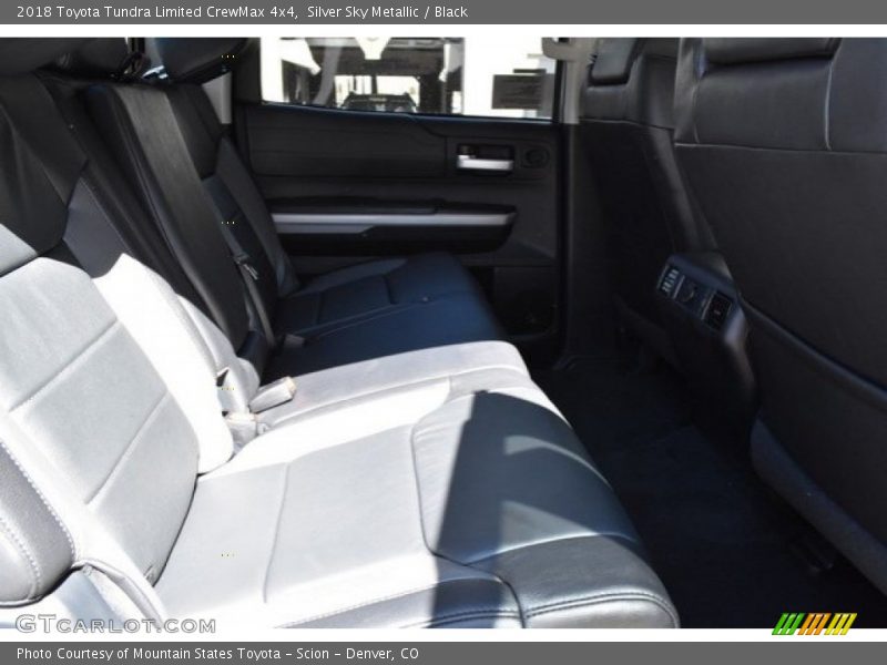 Silver Sky Metallic / Black 2018 Toyota Tundra Limited CrewMax 4x4