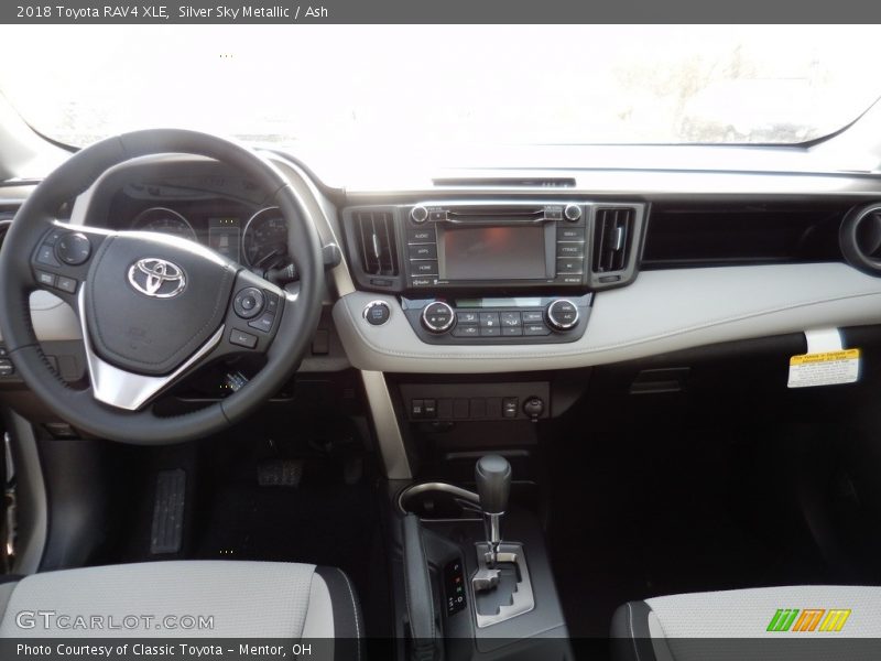 Silver Sky Metallic / Ash 2018 Toyota RAV4 XLE