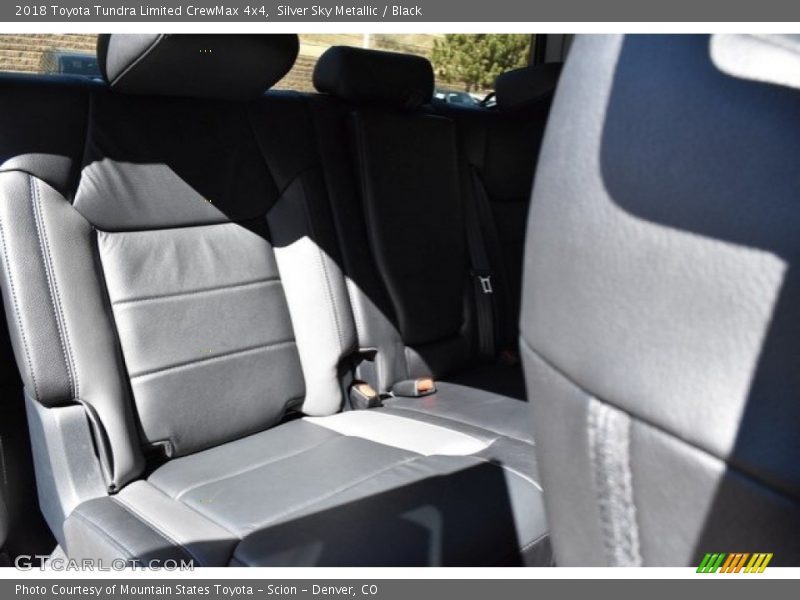 Silver Sky Metallic / Black 2018 Toyota Tundra Limited CrewMax 4x4