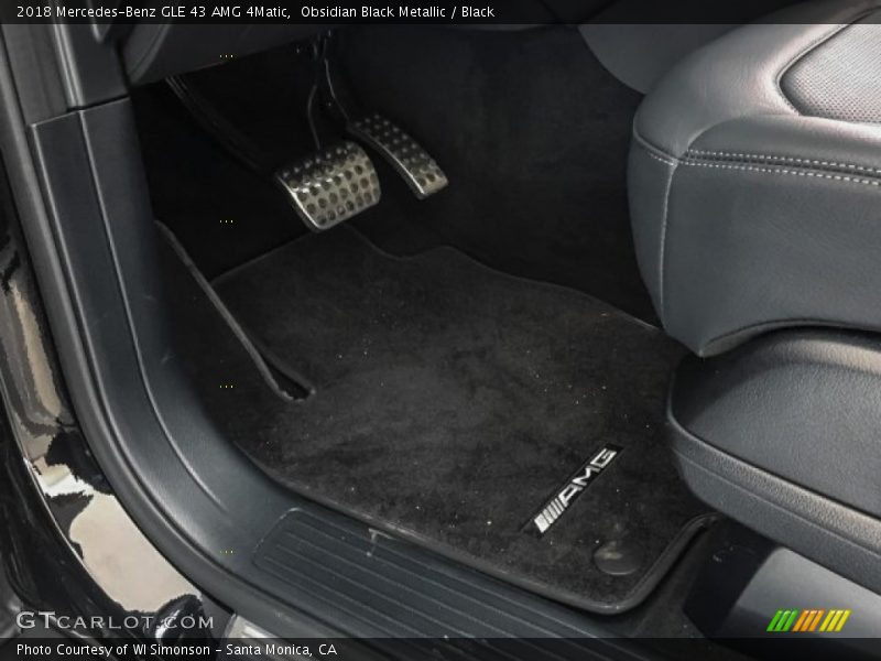 Obsidian Black Metallic / Black 2018 Mercedes-Benz GLE 43 AMG 4Matic