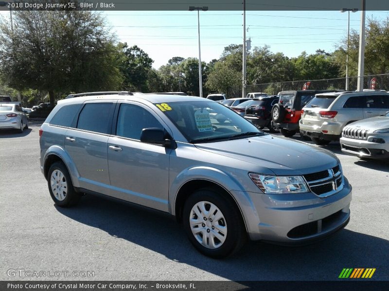 Billet / Black 2018 Dodge Journey SE