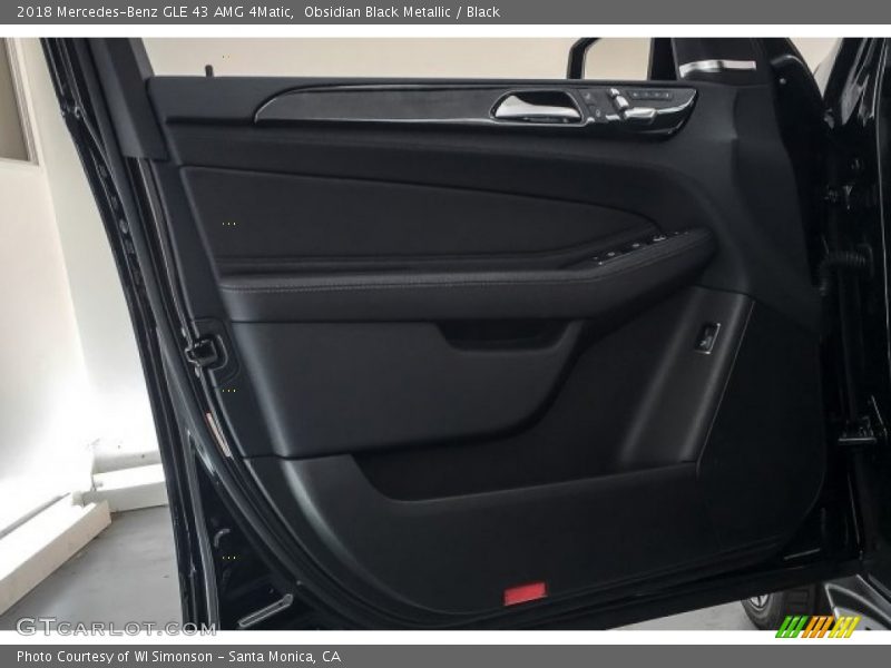 Obsidian Black Metallic / Black 2018 Mercedes-Benz GLE 43 AMG 4Matic