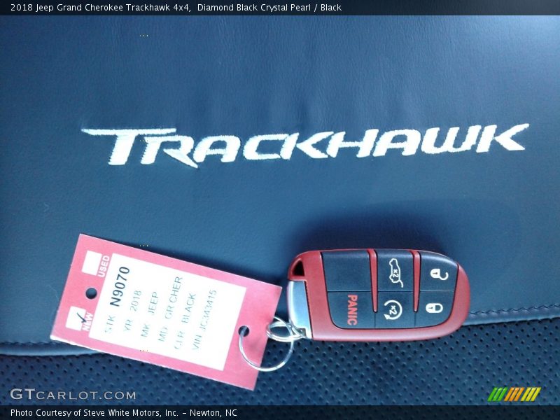 Keys of 2018 Grand Cherokee Trackhawk 4x4