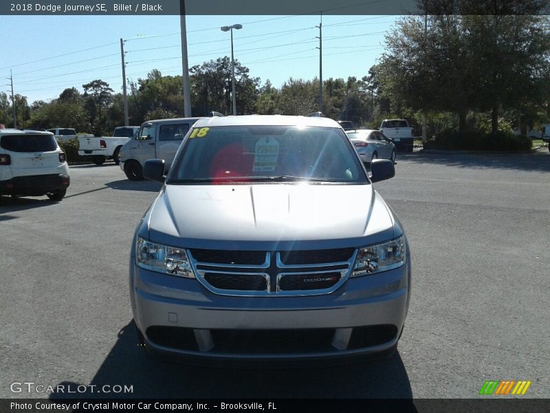 Billet / Black 2018 Dodge Journey SE