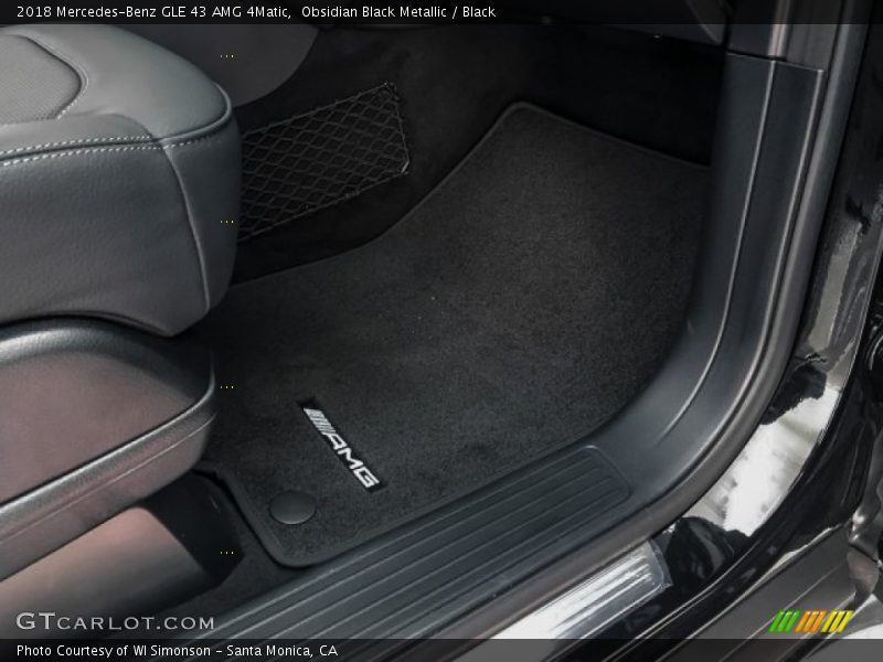 Obsidian Black Metallic / Black 2018 Mercedes-Benz GLE 43 AMG 4Matic