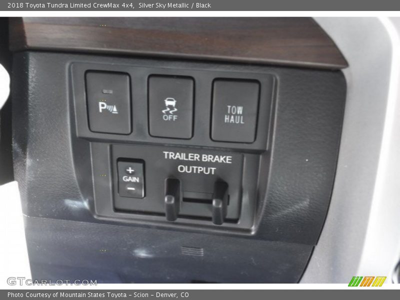 Silver Sky Metallic / Black 2018 Toyota Tundra Limited CrewMax 4x4