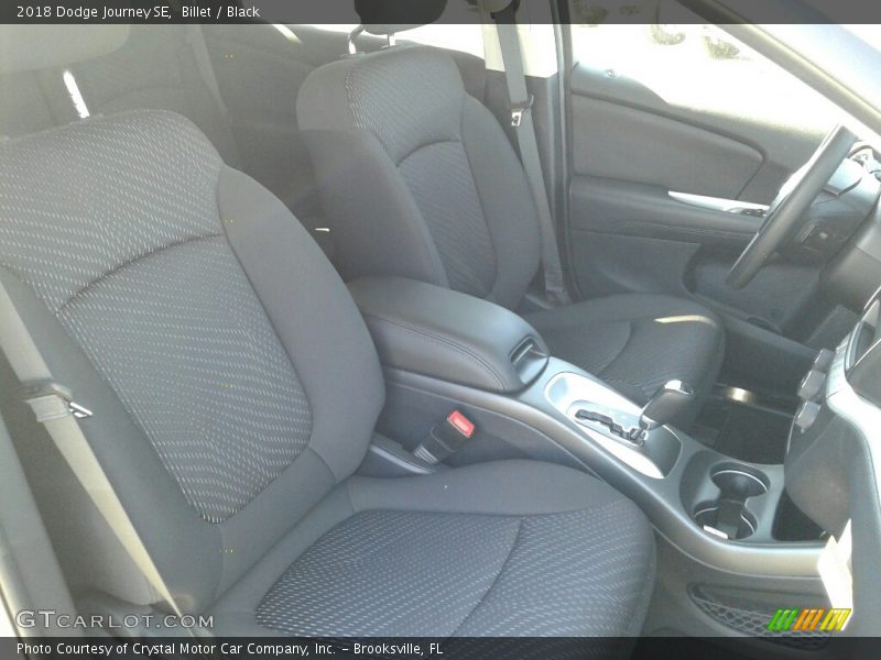Billet / Black 2018 Dodge Journey SE