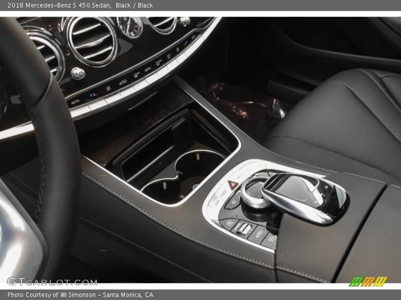 Black / Black 2018 Mercedes-Benz S 450 Sedan