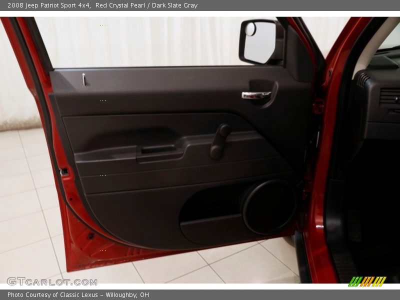 Red Crystal Pearl / Dark Slate Gray 2008 Jeep Patriot Sport 4x4